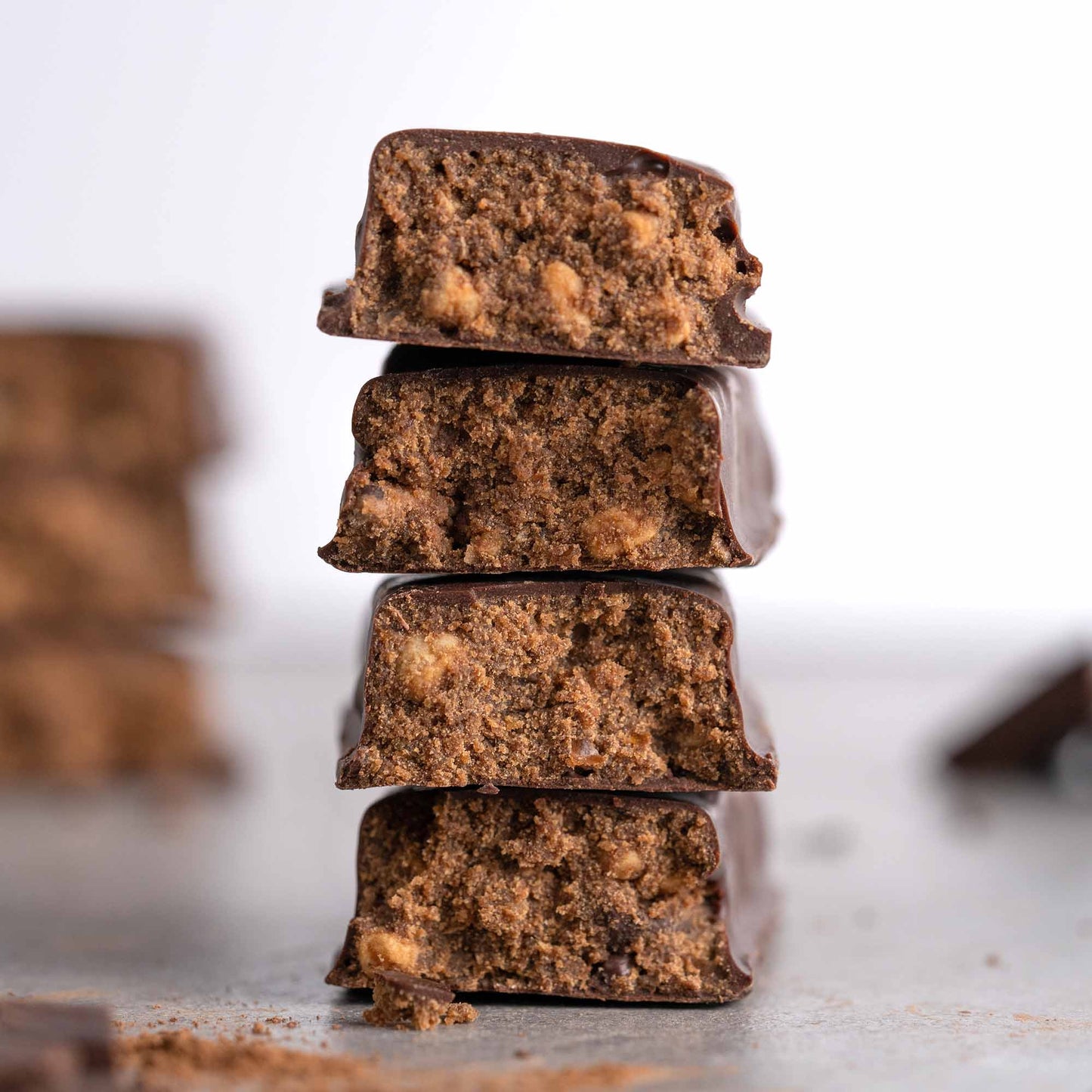 Bio PROTEINRIEGEL - Crispy Dark Choc (12er Box)