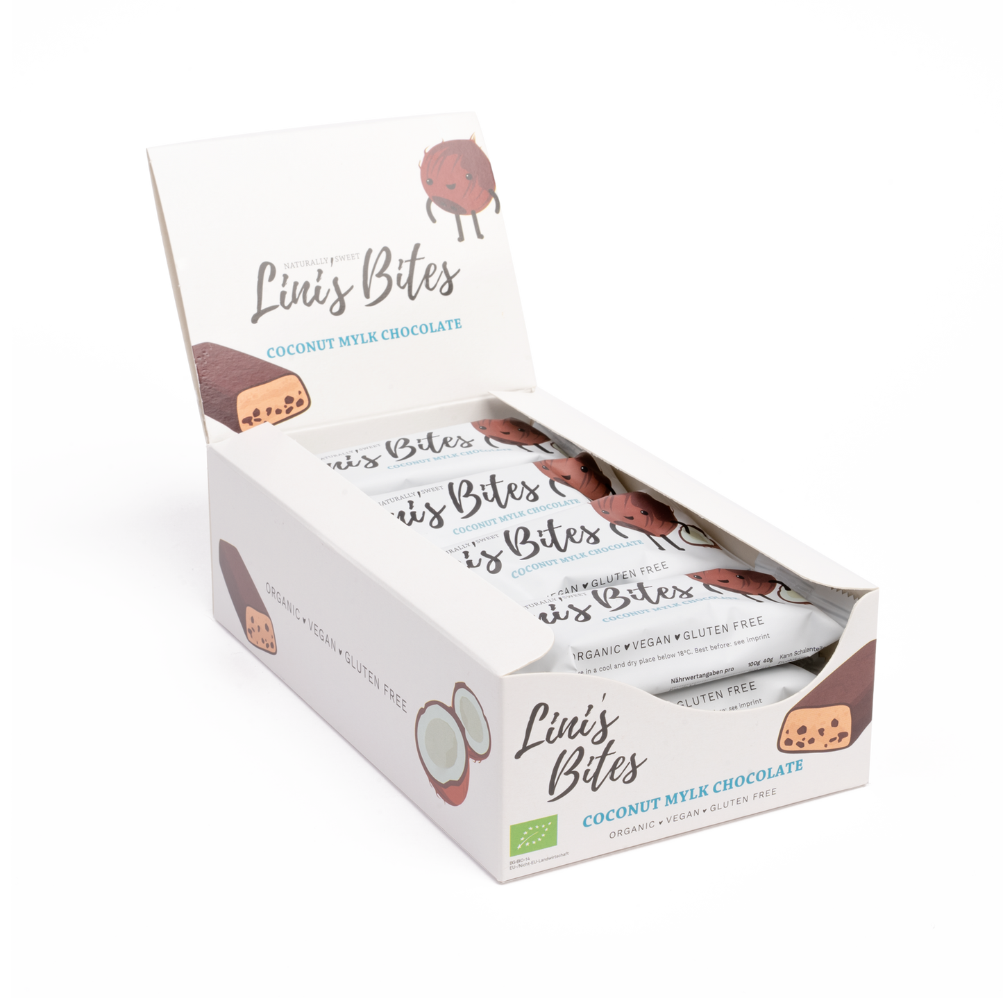 Bio RIEGEL - Coconut Mylk Chocolate (12er Box)