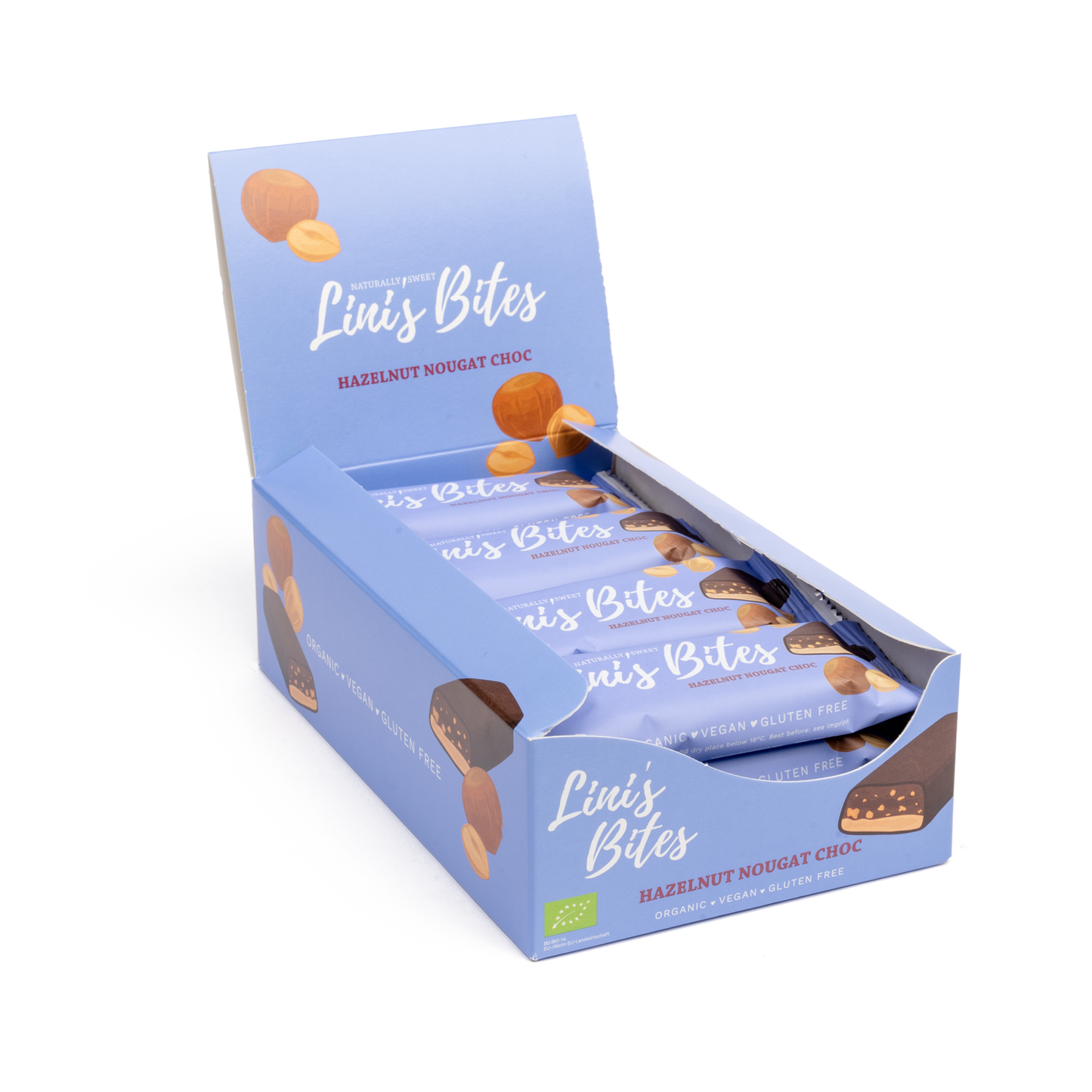 Bio RIEGEL - Hazelnut Nougat Choc (12er Box)