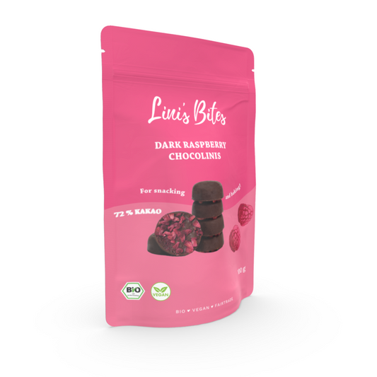 Bio CHOCOLINIS - Dark Raspberry (10er Box)